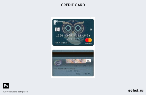 цифровая загрузка шаблона mastercard Аргентинского банка Hipotecario Bank
